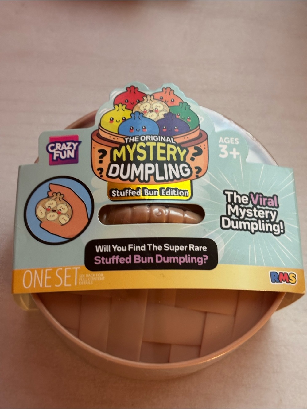 The Original Mystery Dumpling Stuffed Bun - Brown
